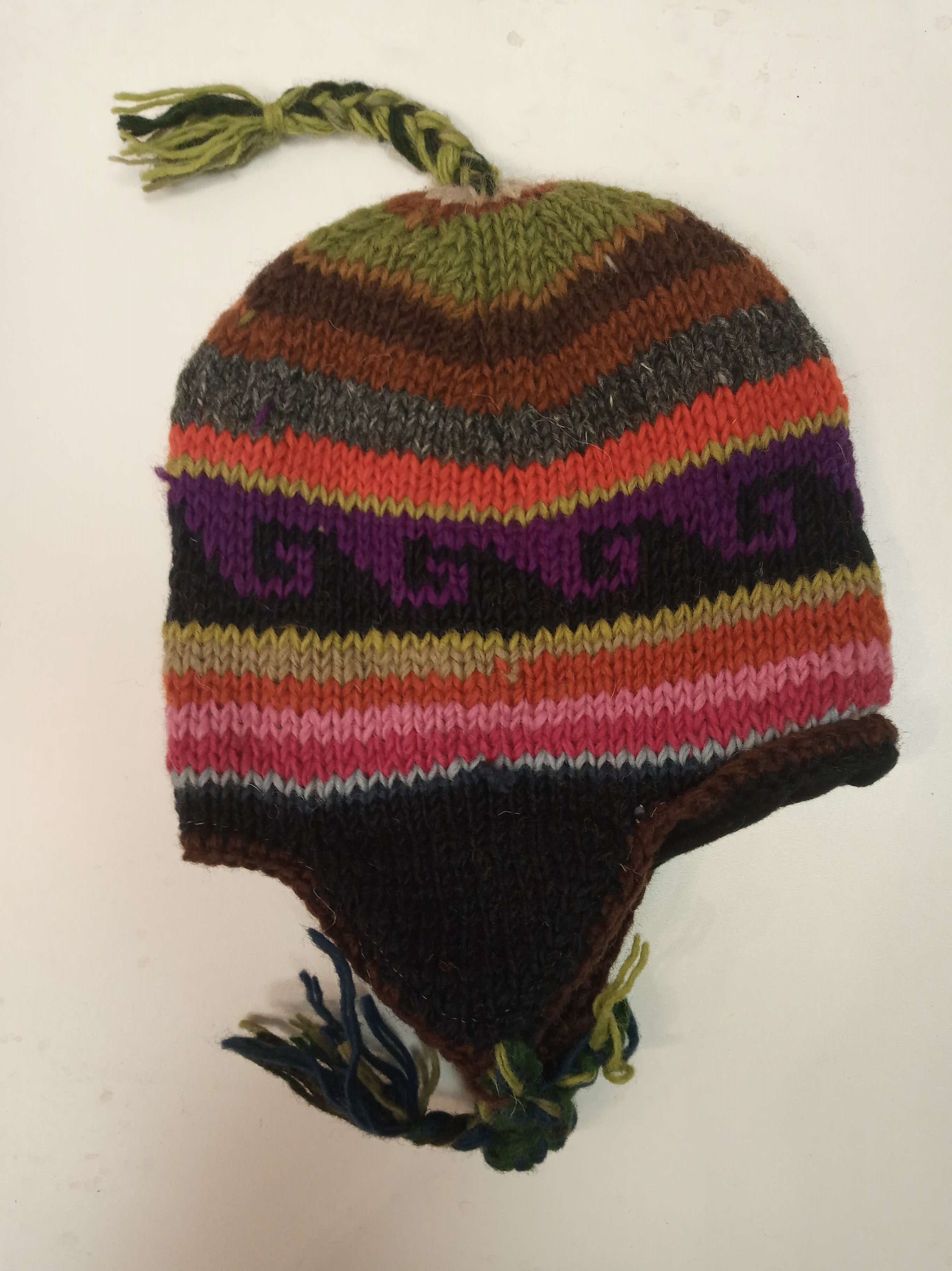 WH 419, Himalayan Hand Knitted Cap | Tibetan Craft : Meditation Shop